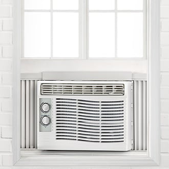 Air conditioner window unit.